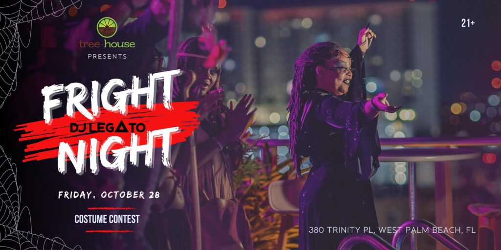 Fright Night Halloween Rooftop Party West Palm Beach