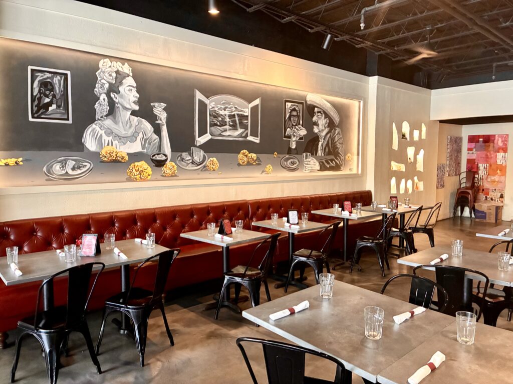 Dining Room of Rivales Taqueria & Craft Bar