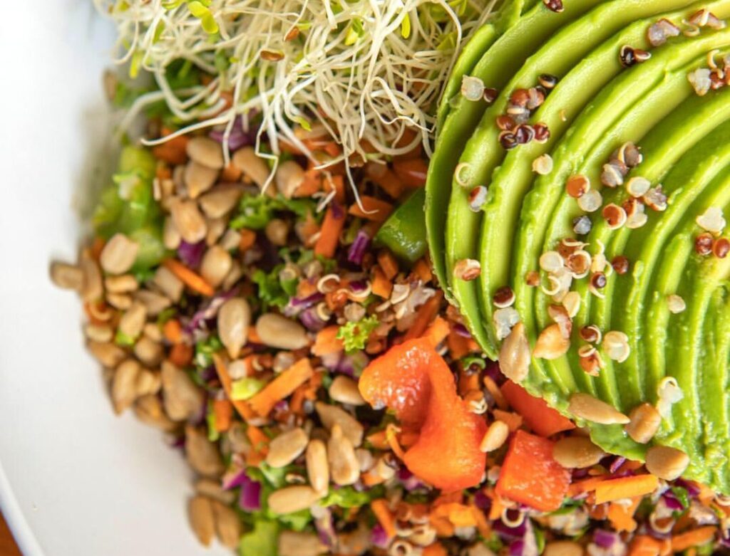 Asian Quinoa Salad at Field of Greens